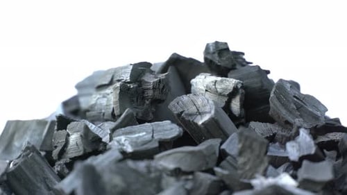 Fondo de textura de carbón negro