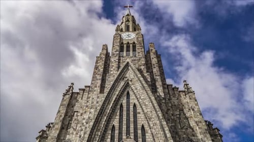 Gothic Church in Canela Brazil