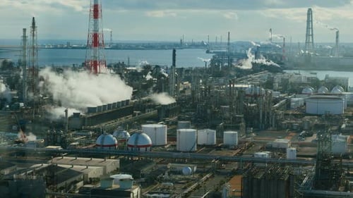 Factory and Smoke