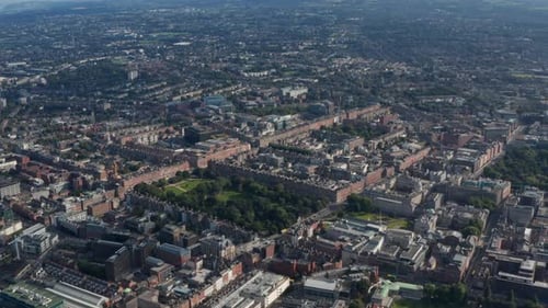 Aerial View of Urban Cityscape During Daytime