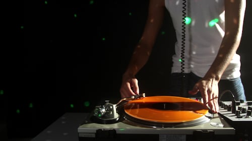 Dj Mixing Records 6