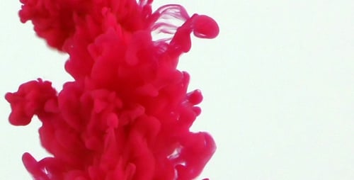 Bunte Farbtintentropfen spritzen in Underwater 8