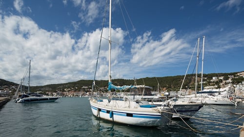 Estartit Spain Costa Brava Boats Sea 4