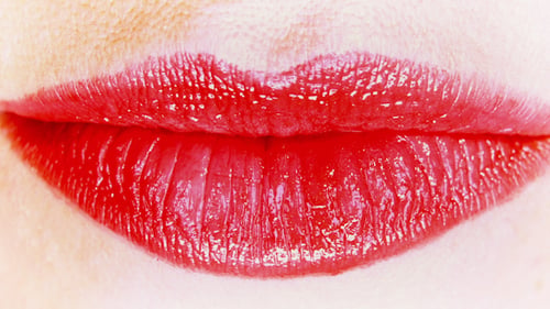 Sexy Lippen Mund Pucker Kiss 1