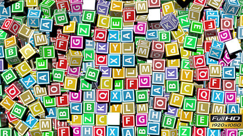 Kids Alphabet Blocks Transitions Pack