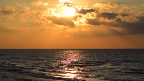 Meer & Sonnenuntergang