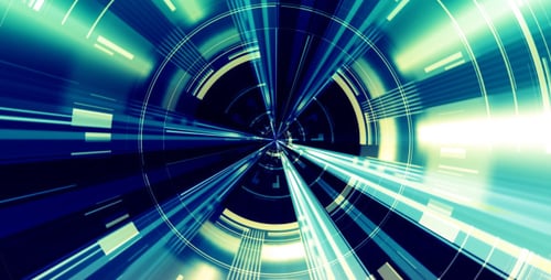 Dynamic Blinking Circle Rays