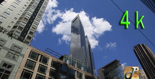 Buildings In 8th Avenue New York City