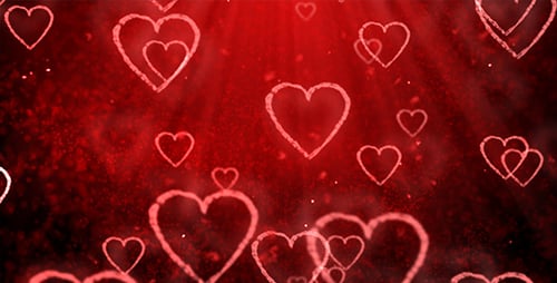 Herzen zum Valentinstag