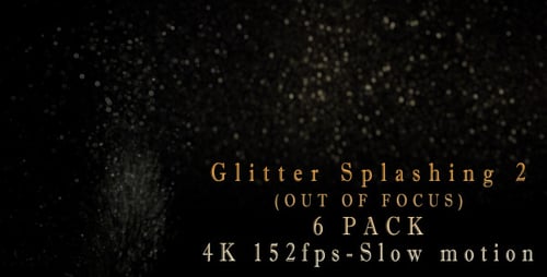 Glitter Splashing 2 - pacote com 6