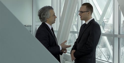 Friendly Office Talk