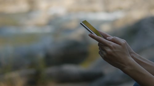 Chatting On Smartphone