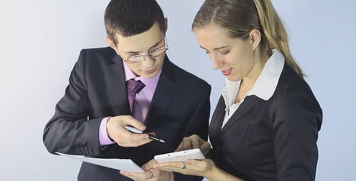 Business People Communicate
