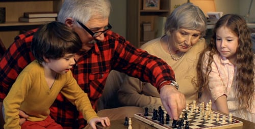 Foursome Chess Play