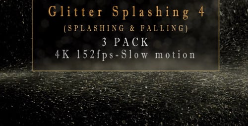 Glitzer-Splashing 4-3er-Pack