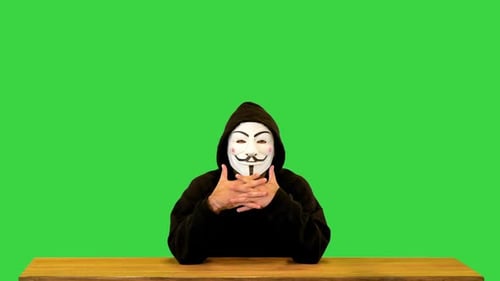 Anonymous Hacker Malicious Software Developer Counting Demands for Avoiding Big Virus Attack on Data