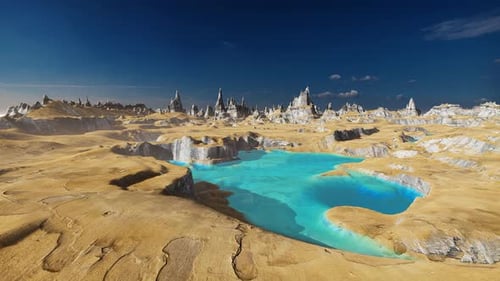 Planète futuriste