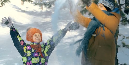 Menschen von Snow