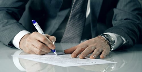 Unilateral Contract Signature