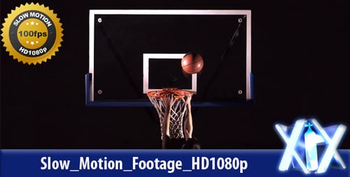 Basketball Players Compete, Dunk Ball in Net