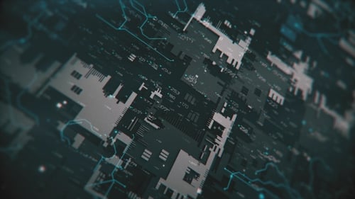 Hightech-Hintergrund 4 K