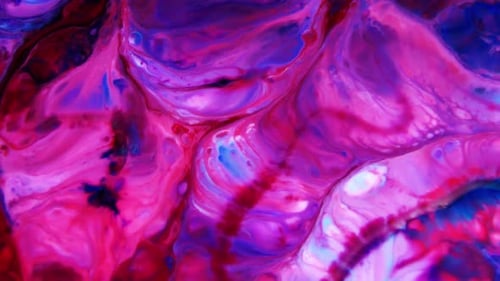 Vibrant Abstract Art Background with Fluid Colors