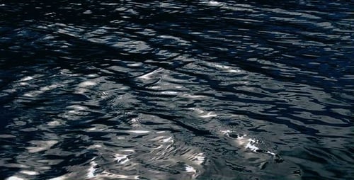 Rippling Waves on Ocean Surface