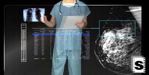 Medical Futuristic Screen
