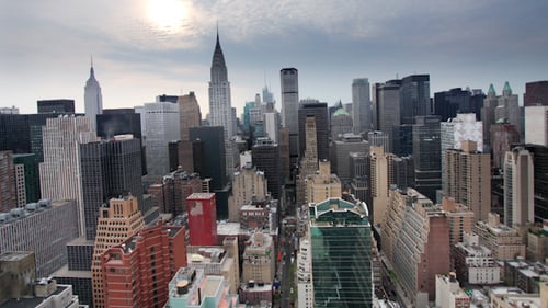 Millenium Sunrise Manhattan Skyline New York 1