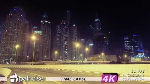 Highway City Skyscraper 01