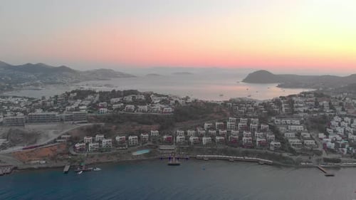 Evening Sea Bay Resort Aerial