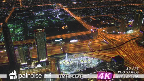 Dubai Skyline Roundabout