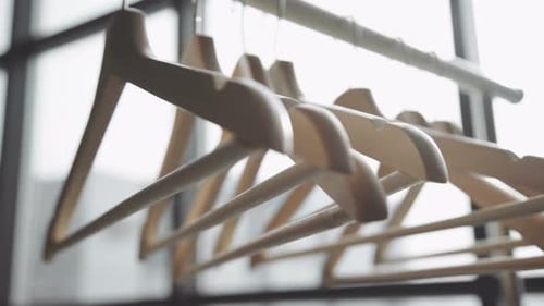 Number of Empty Hangers After a Major Sell-off in the Store