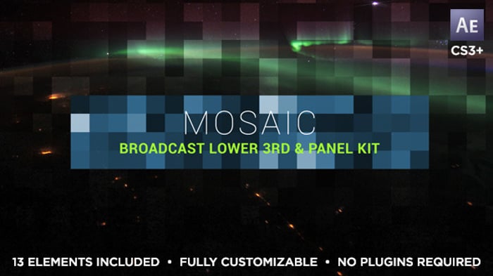 After Effects Mosaic Video Templates - Envato