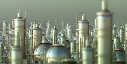 Industrial Complex of Oil Refinery 1