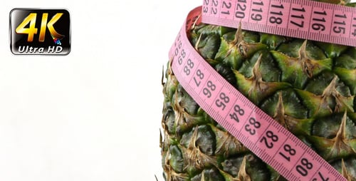 Ananas und Messung