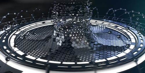 Dynamic Geometric Logo Reveal Animation