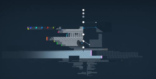 Digital Glitch Logo Reveal