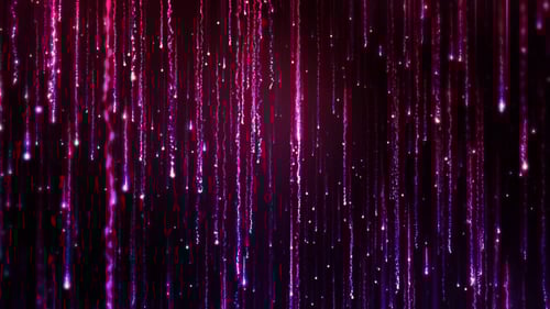 Particle Rain Falling Particles
