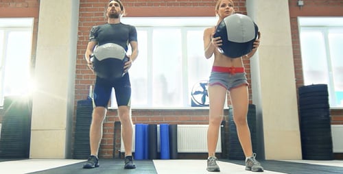 Ball Squat