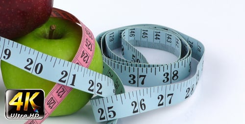 Apples and Tape Measure for Diet and Health