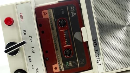 Vintage Tape Recorder Cassette 2