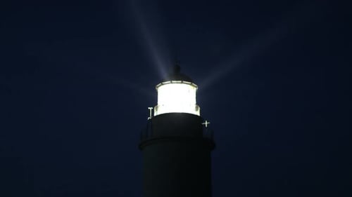 Lighthouse Formentera Night Timelapse 2