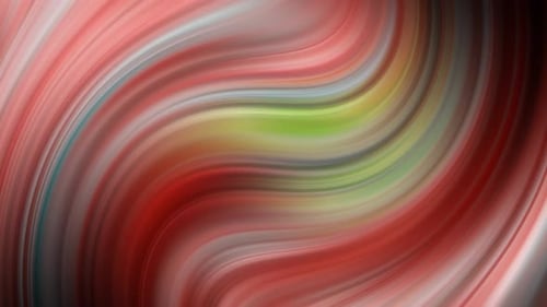 Dynamic Abstract Swirling Background of Colorful Fluid Waves