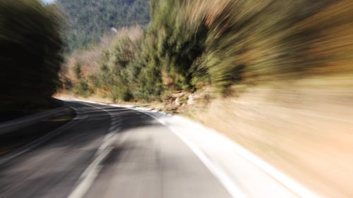 Pyrenees Drive Moving Car Road 1