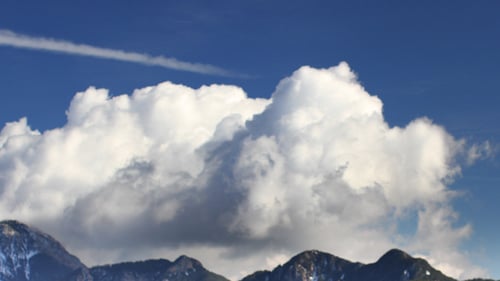Clouds Mountain Range Pyrenees Landscape 3