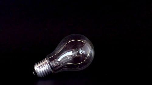 Light Bulb Smahsed With A Hammer 2