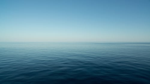 Peaceful Sea And Sky