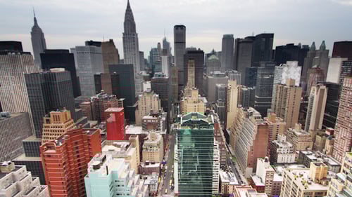 Millenium Sunset Manhattan Skyline New York 1