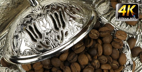 Roasted Coffee and Antique Anatolian Pot 3